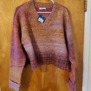 Multi colored sweater
